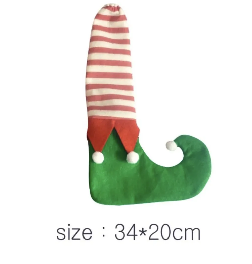 Christmas Table Feet Shoes