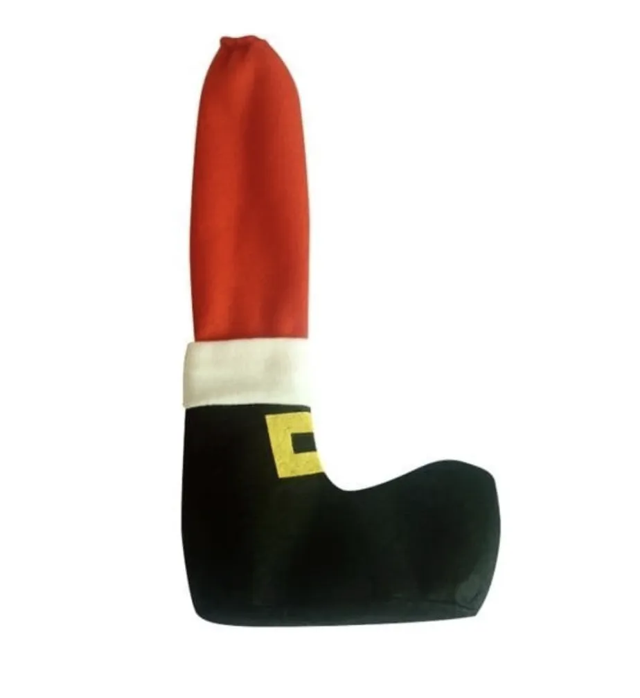 Christmas Table Feet Shoes