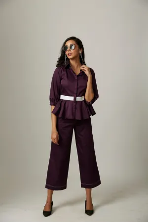 Circular Peplum Gather Coord