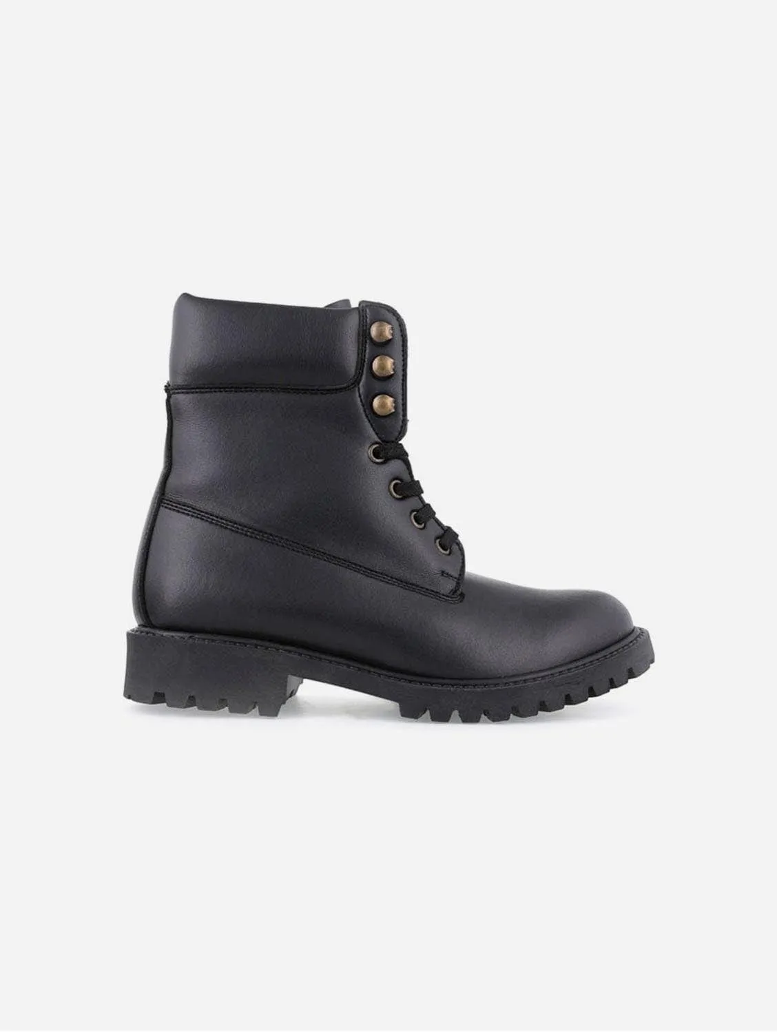 Claudia & Claudio Unisex Vegan Nappa Leather Boots | Black