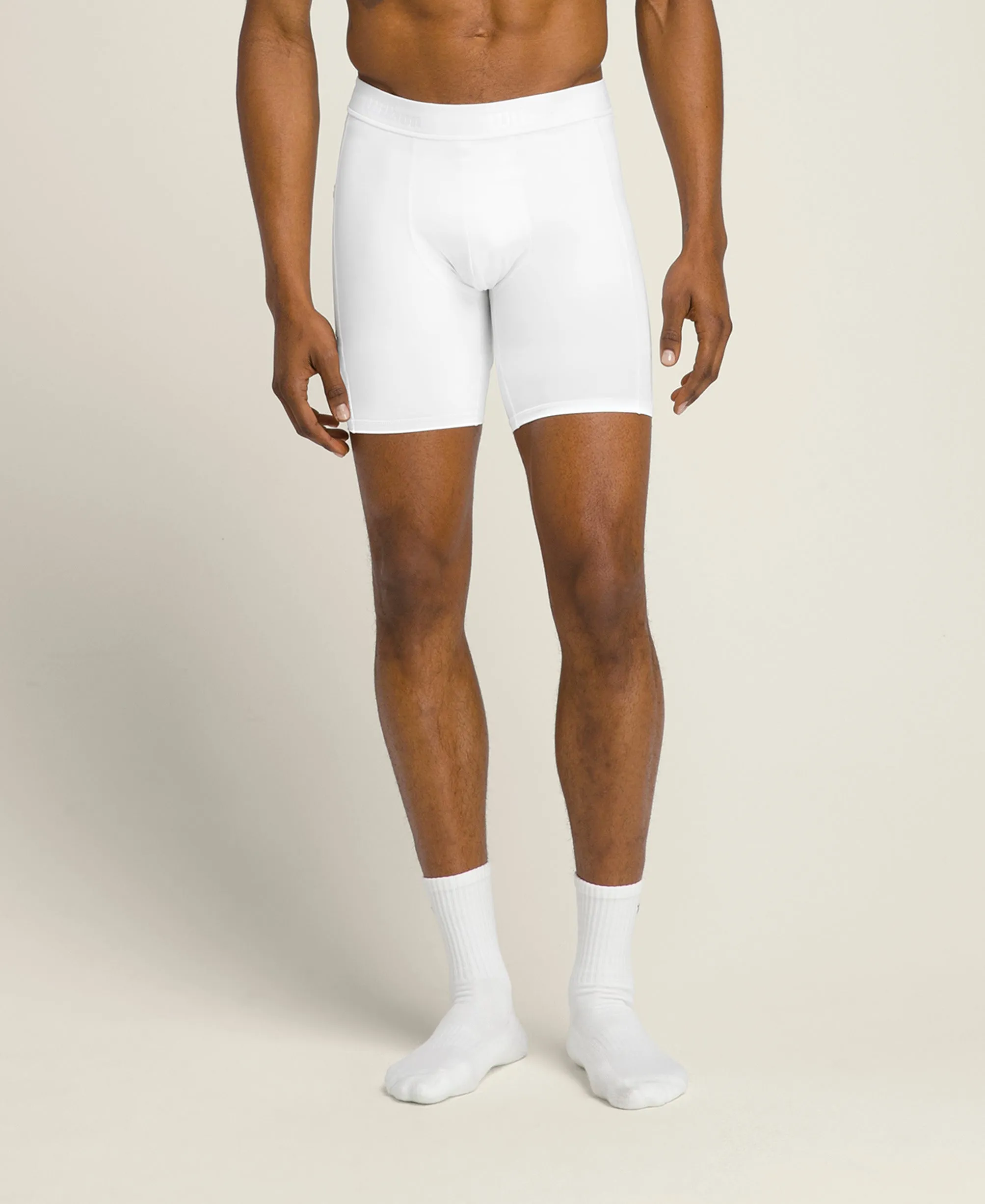 Compression Short - Bright White