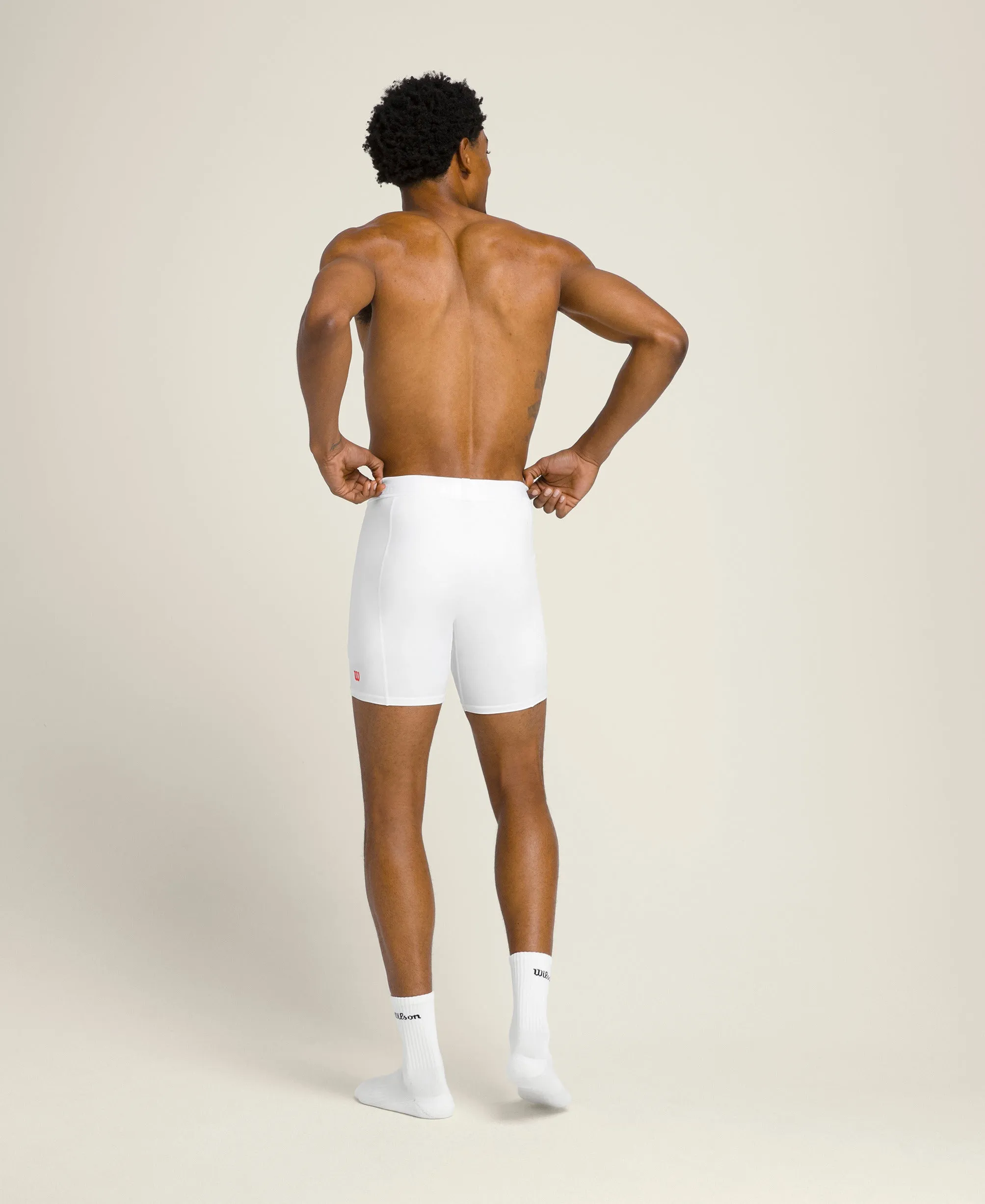Compression Short - Bright White