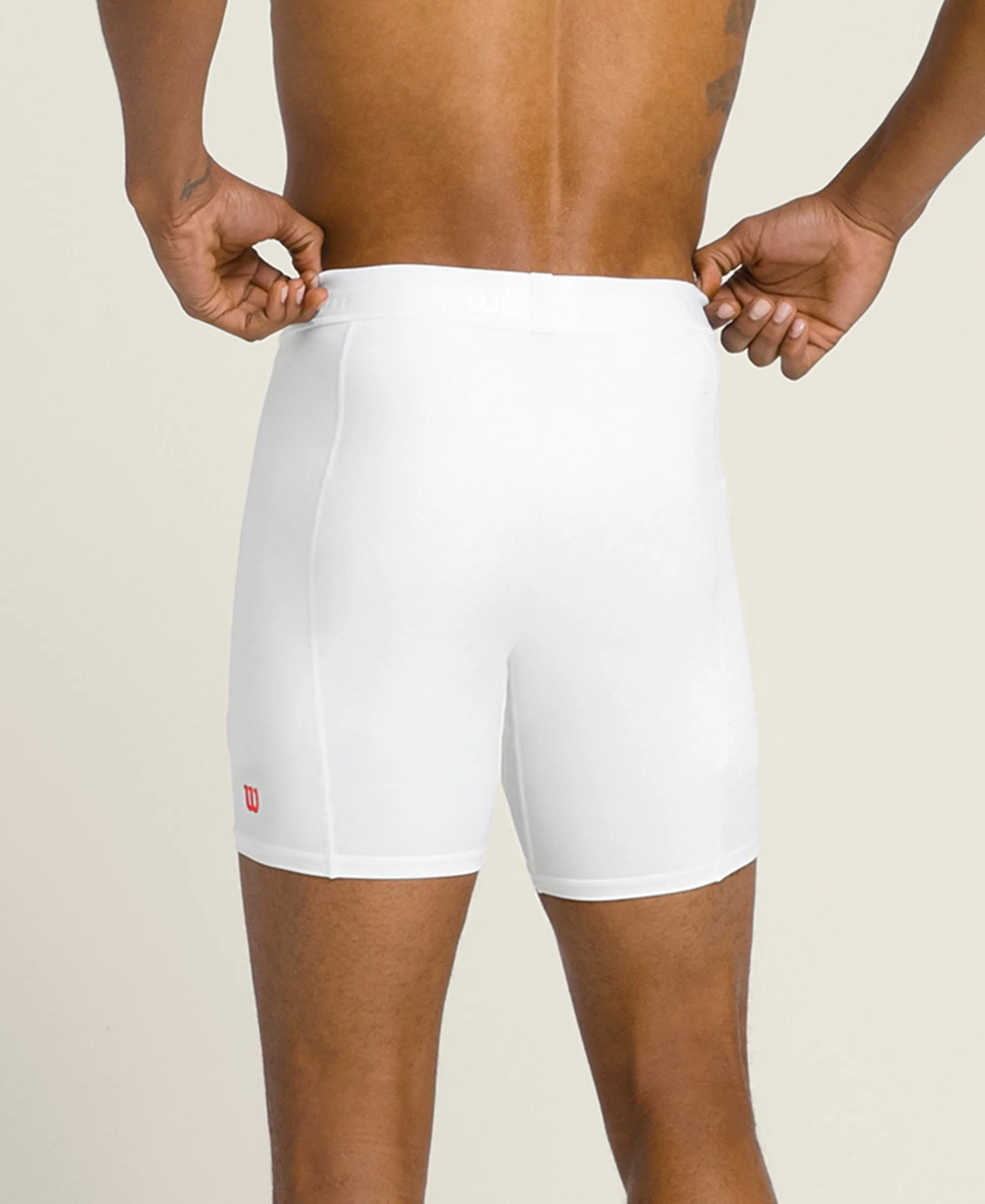 Compression Short - Bright White