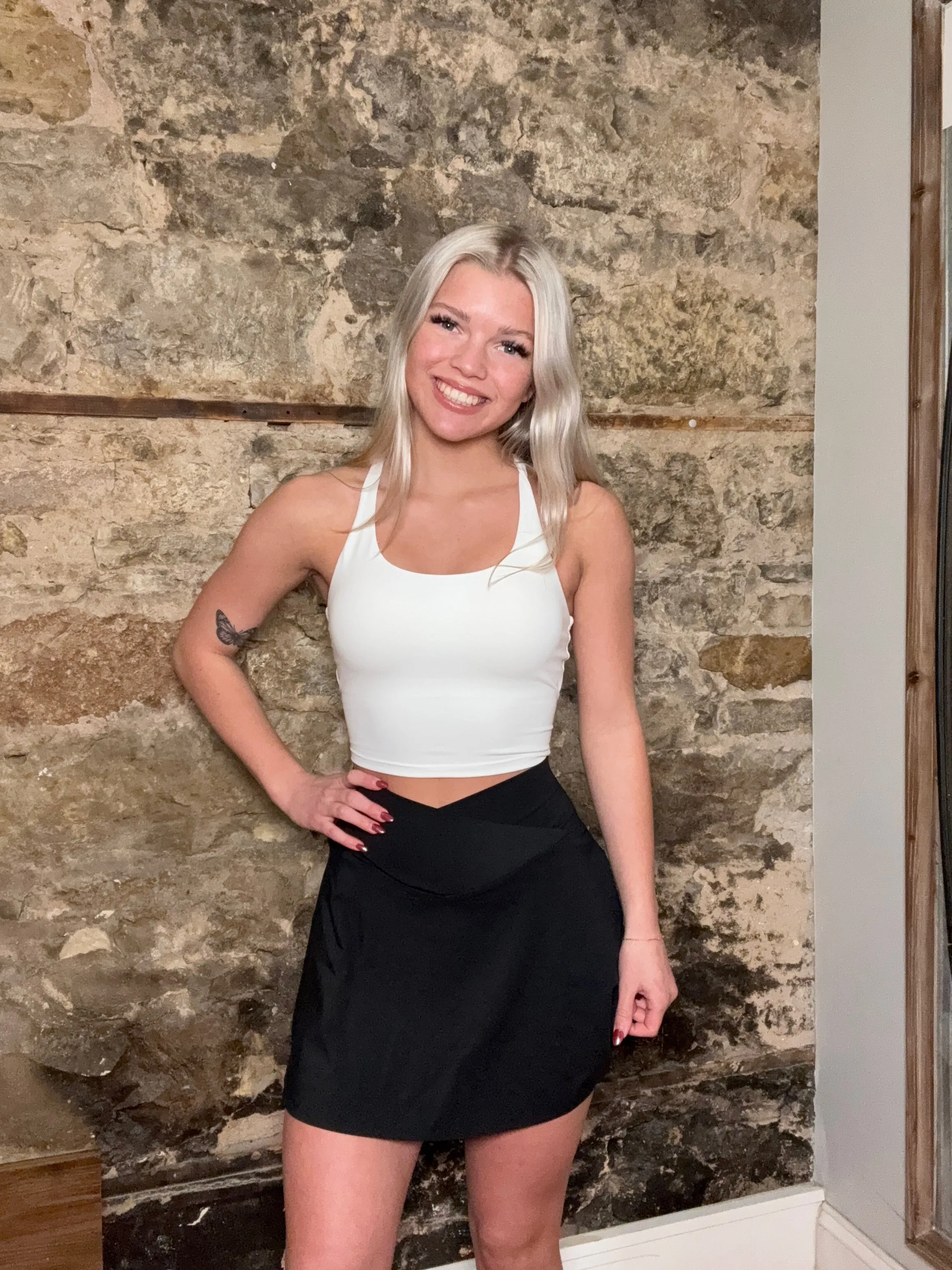 Crossover Tennis Skirt