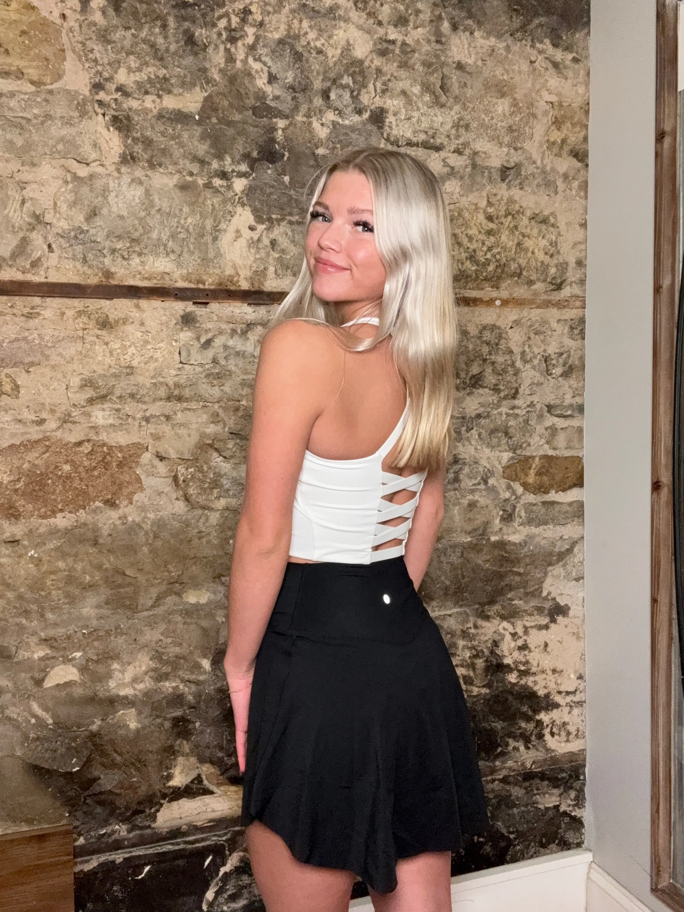 Crossover Tennis Skirt