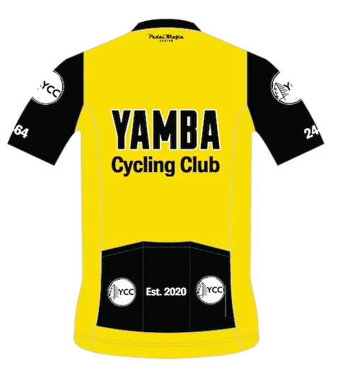 Custom Core Jersey - YAMBA Cycling Yellow