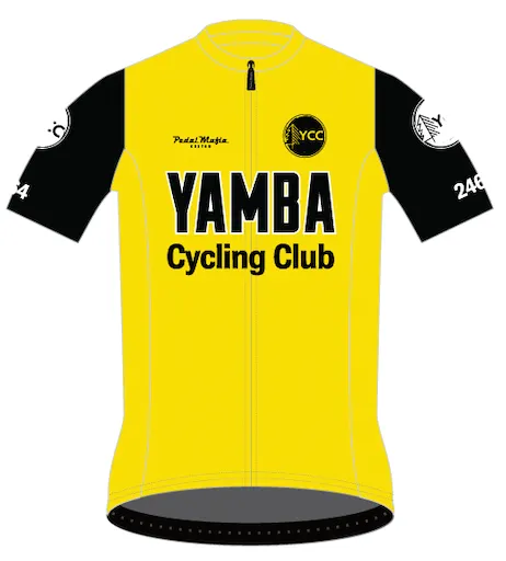 Custom Core Jersey - YAMBA Cycling Yellow