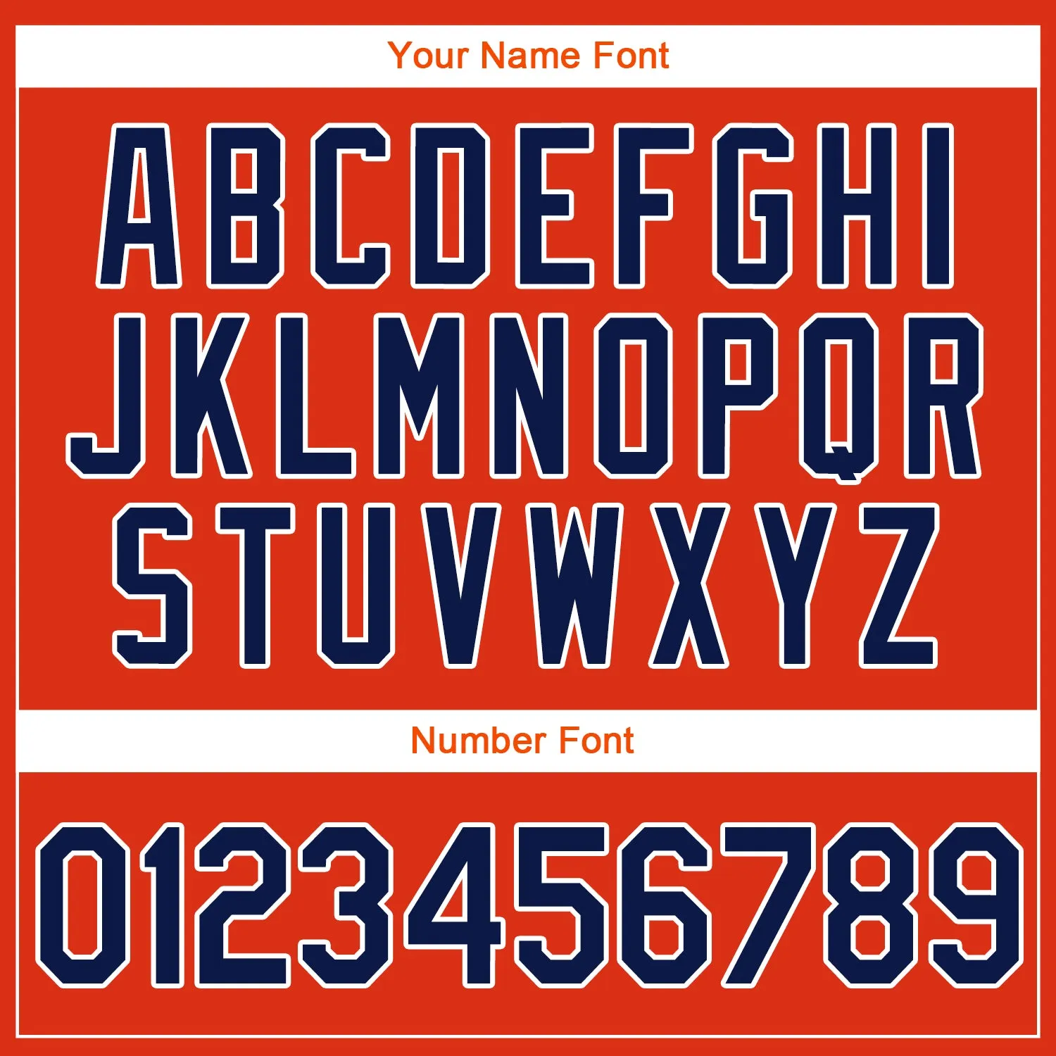 Custom Orange Navy-White Authentic Throwback Rib-Knit Baseball Jersey Shirt