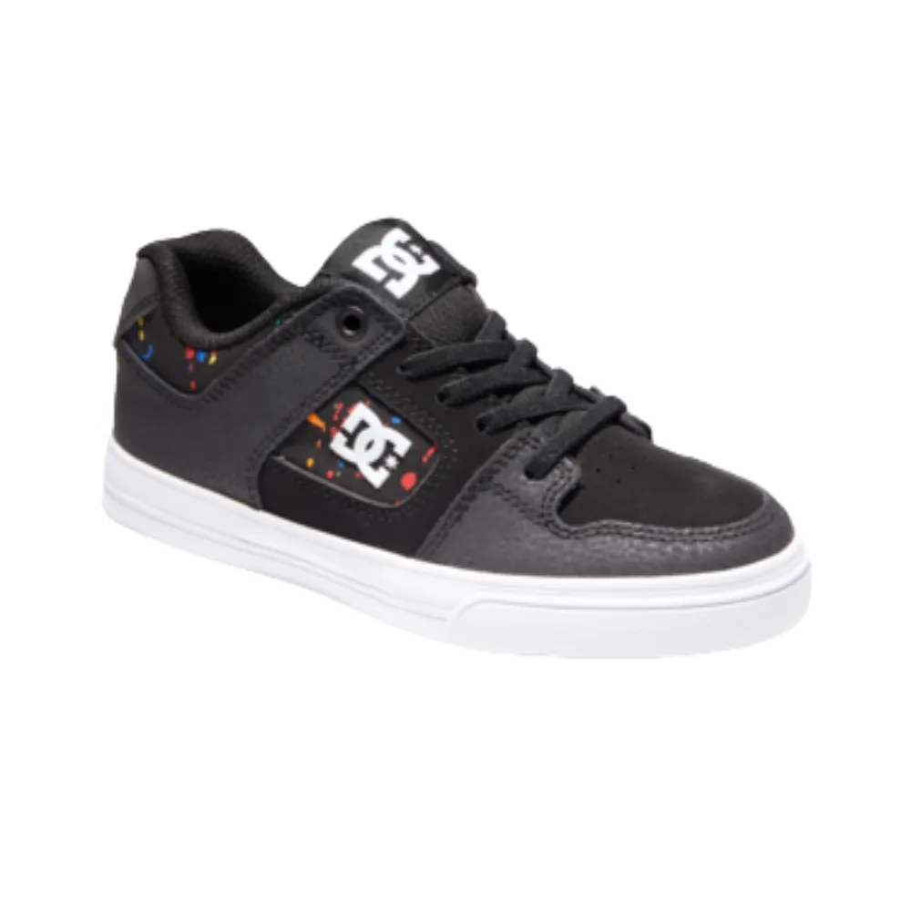 DC Pure Elastic Boys Shoes