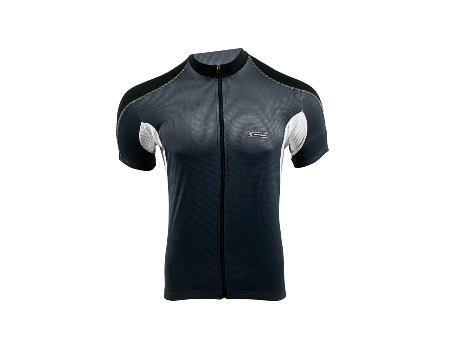 De Marchi Contour Plus Titanium Edition Jersey - Mens - Titanium Grey Or Red