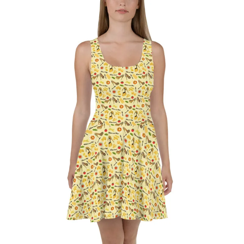 Dress Spaghetti 'Pasta and shoes'