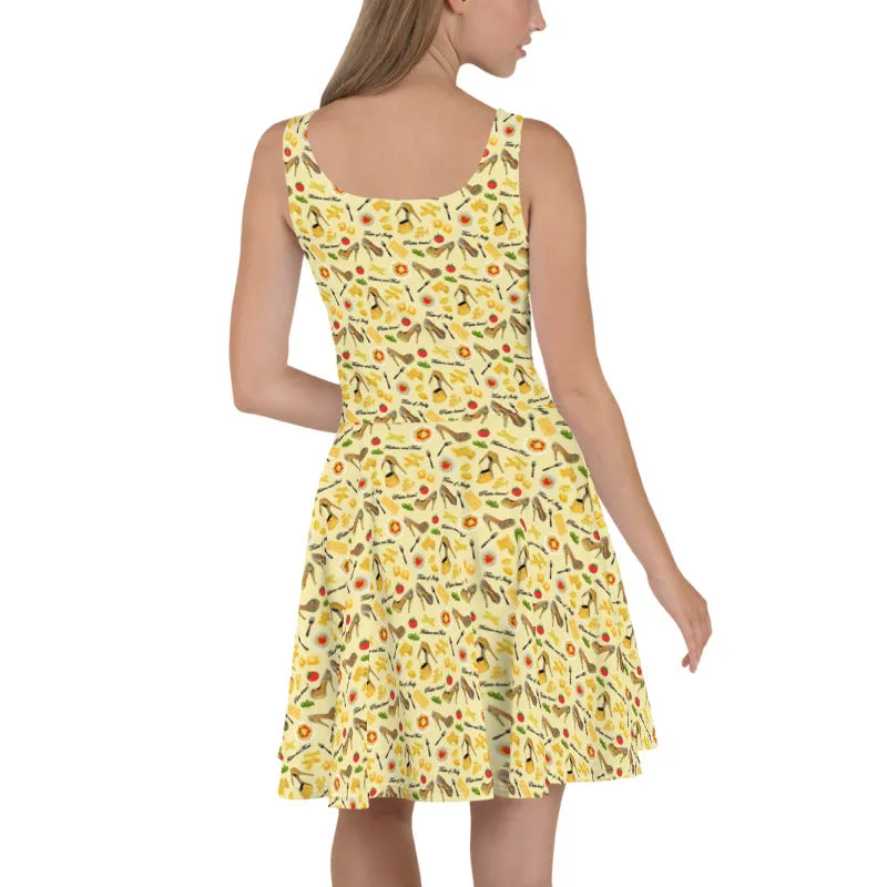 Dress Spaghetti 'Pasta and shoes'