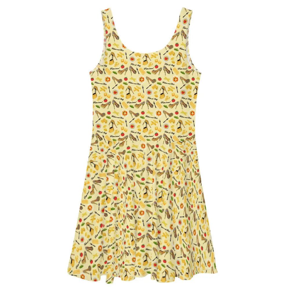 Dress Spaghetti 'Pasta and shoes'