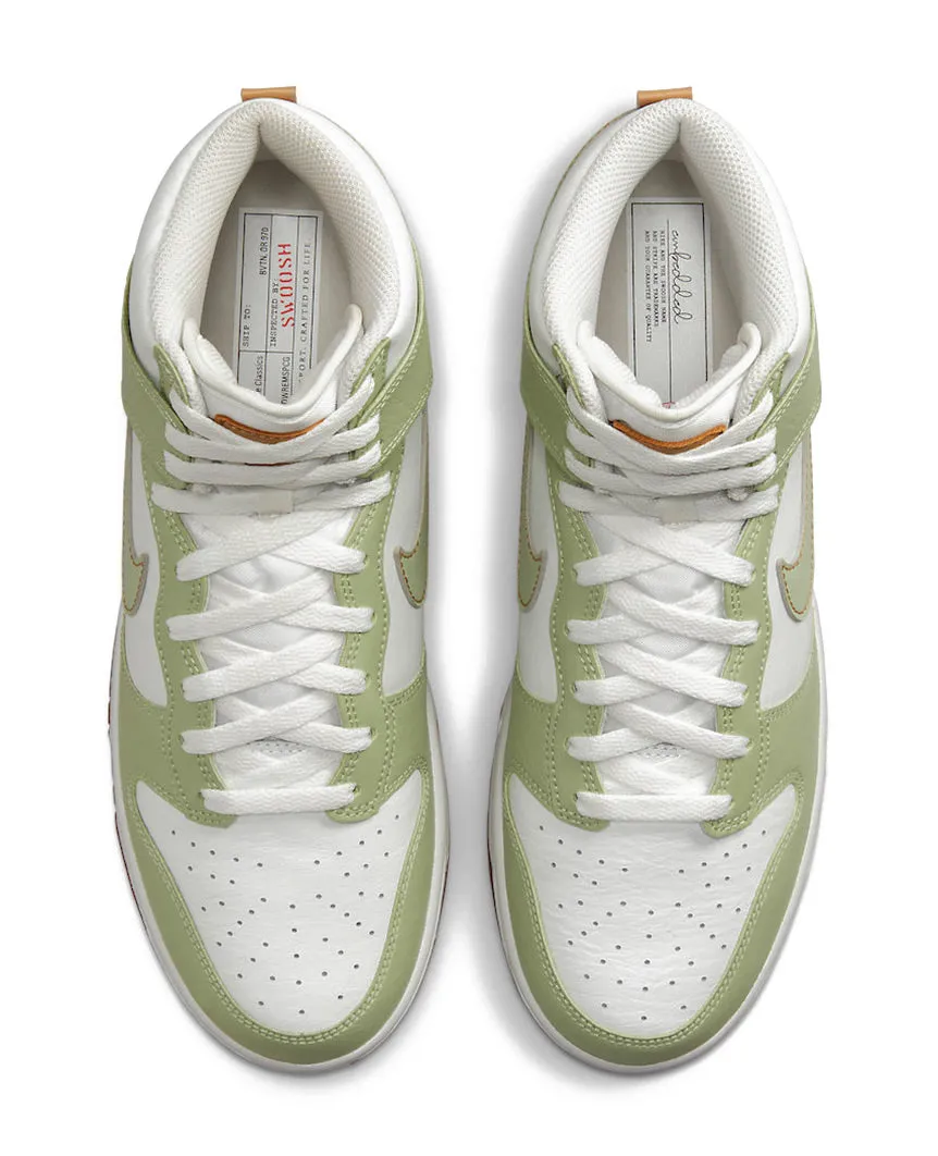 Dunk High “Inspected By Swoosh” Honeydew