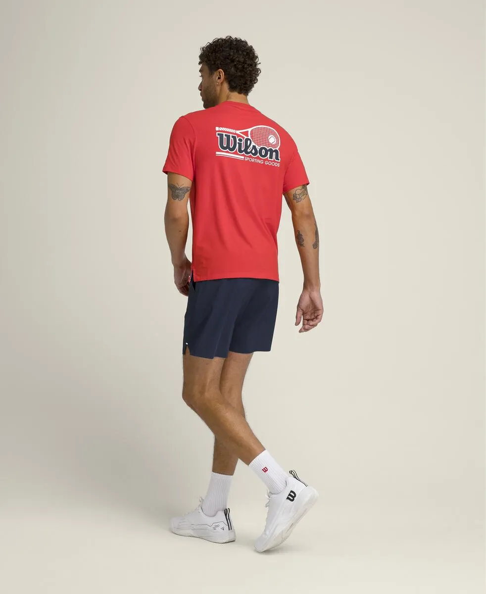 Easy Street Tee - Infrared / Classic Navy