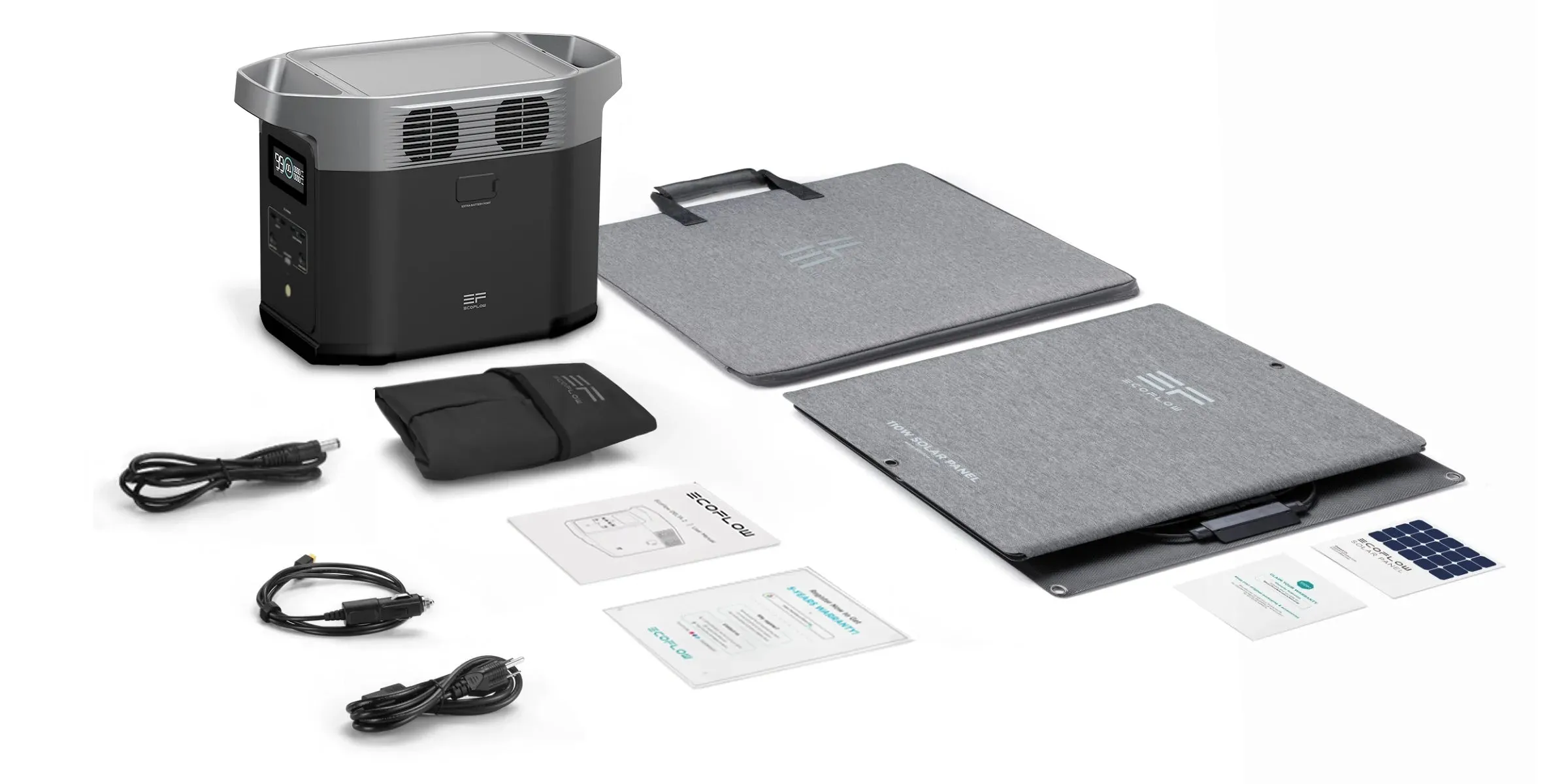 EcoFlow DELTA 2   400W Portable Solar Panel