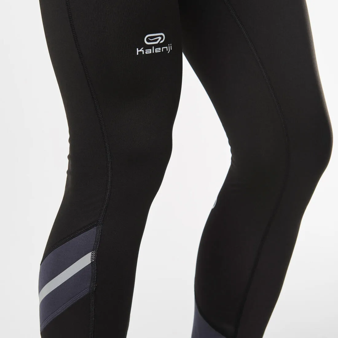 Elioplay Men's Running Tights - Black Grey