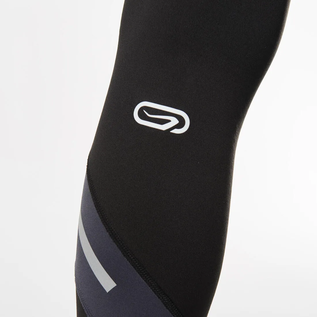 Elioplay Men's Running Tights - Black Grey