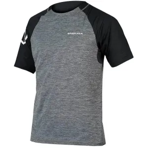 Endura SingleTrack Short Sleeve Mens Cycling Jersey - Grey