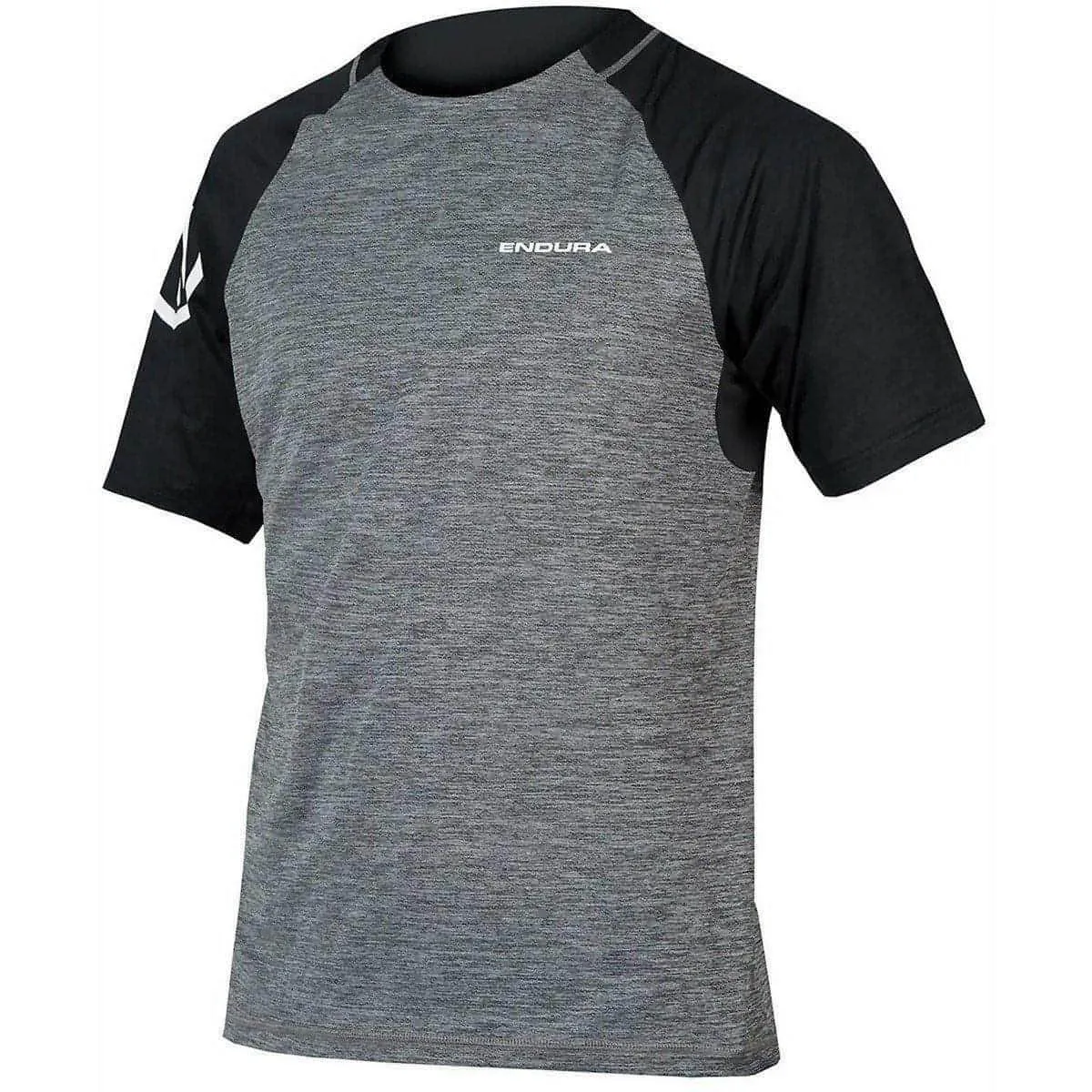 Endura SingleTrack Short Sleeve Mens Cycling Jersey - Grey