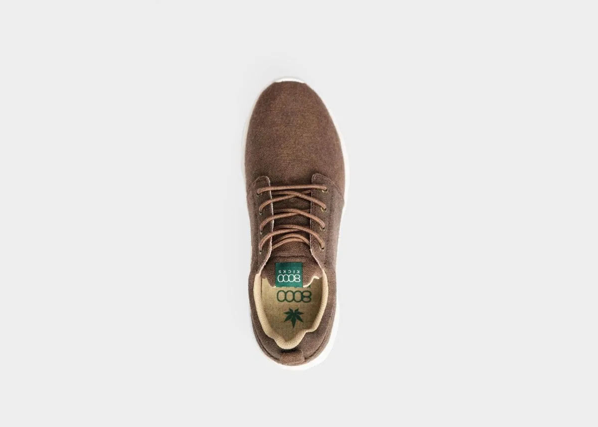 Explorer V2 Women's Vegan Hemp Trainers | Dark Brown