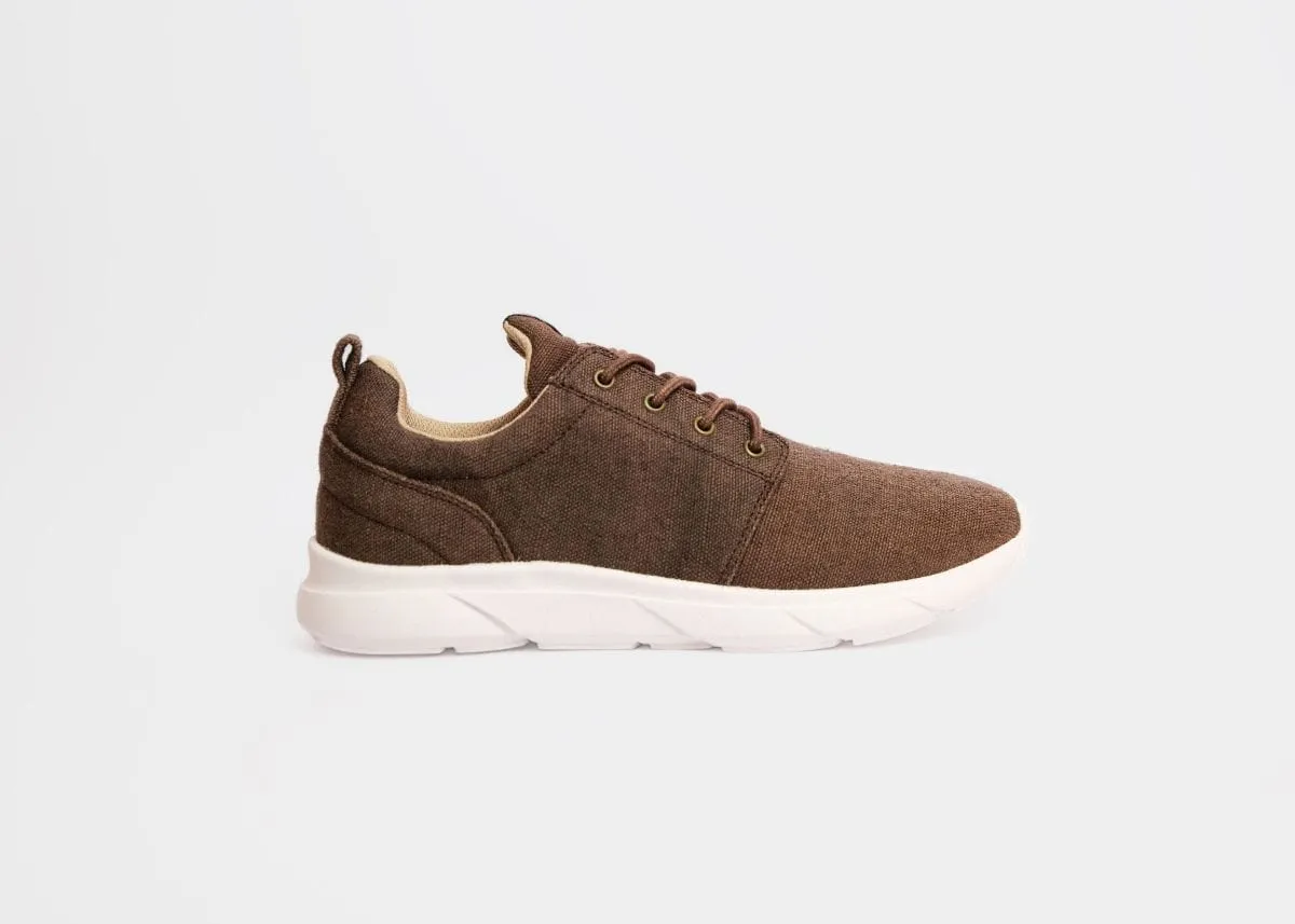 Explorer V2 Women's Vegan Hemp Trainers | Dark Brown