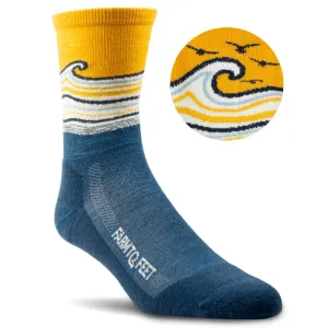 Farm to Feet Big Sur Trail Light Cushion 3/4 Crew Socks