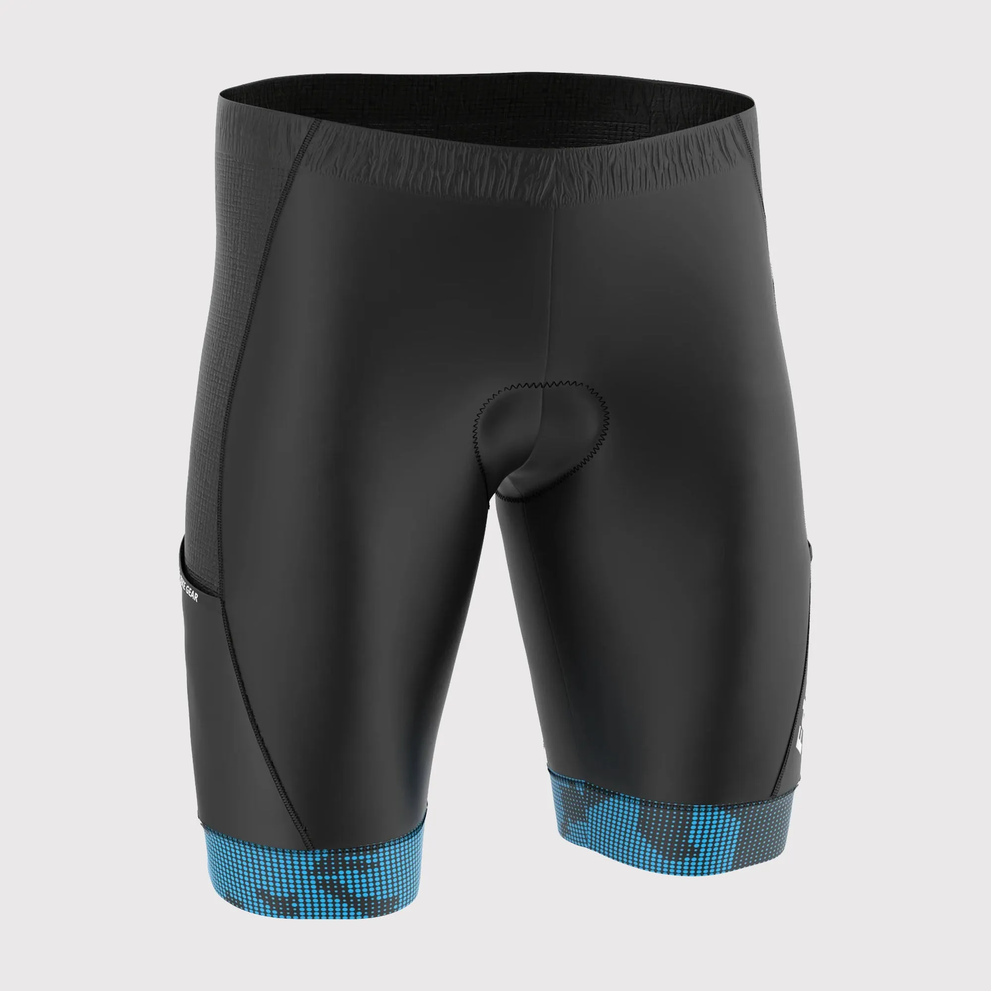 Fdx All Day Blue Men's & Boy's Padded Summer Cycling Shorts
