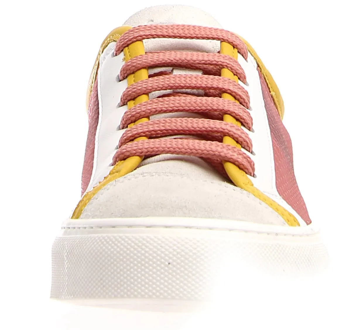*FINAL SALE*Erika Mesh - Bianco Rosa Turchese