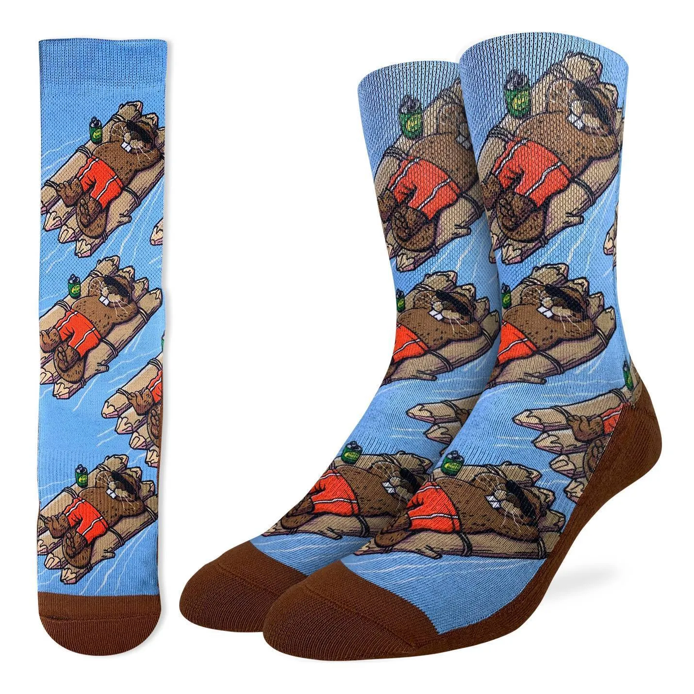 Floating Beavers Socks