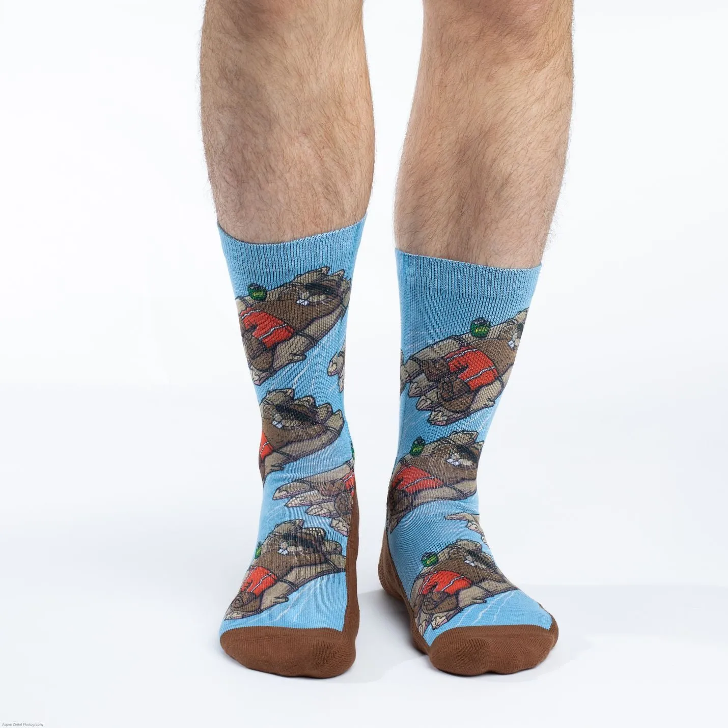 Floating Beavers Socks