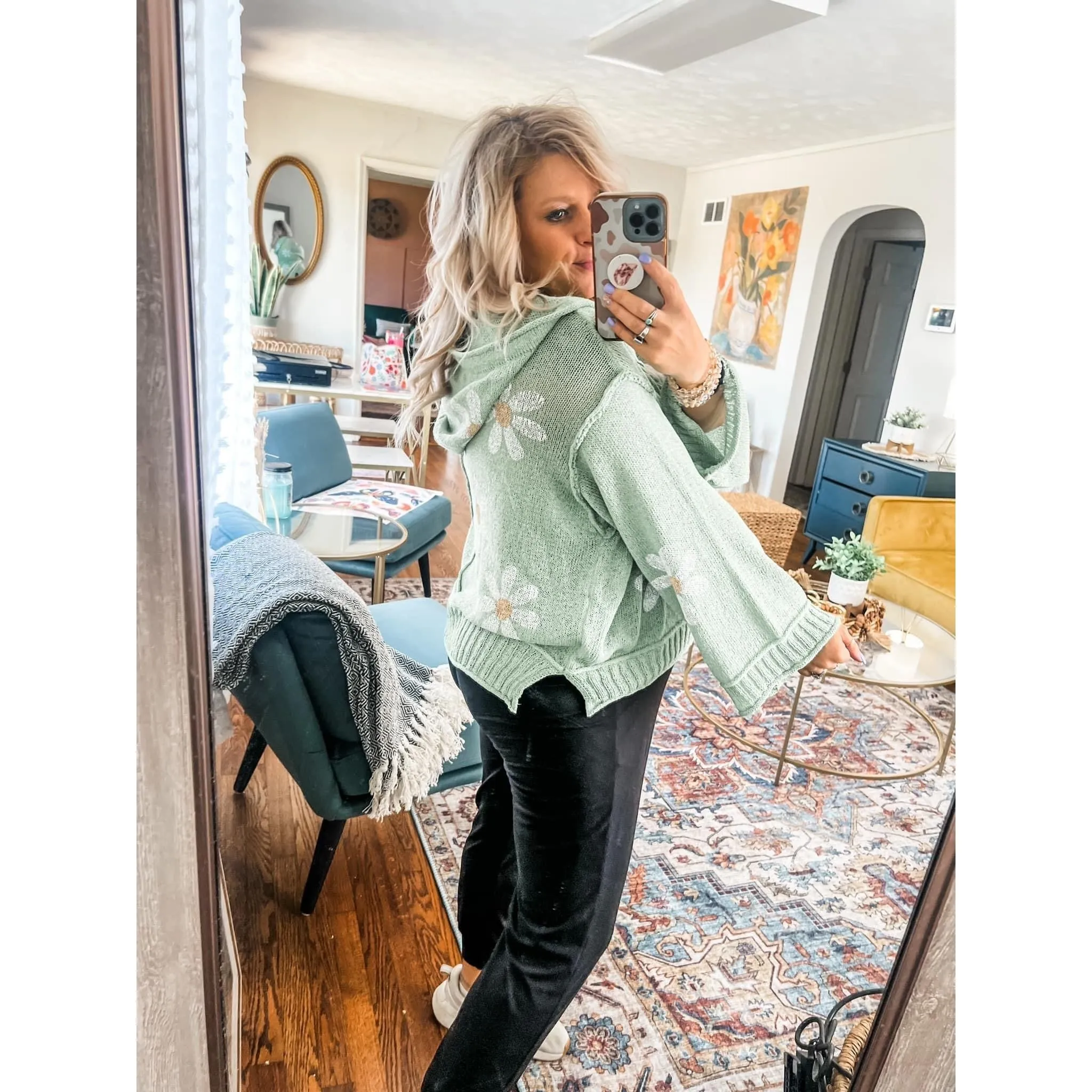 Floral Spring Hoodie