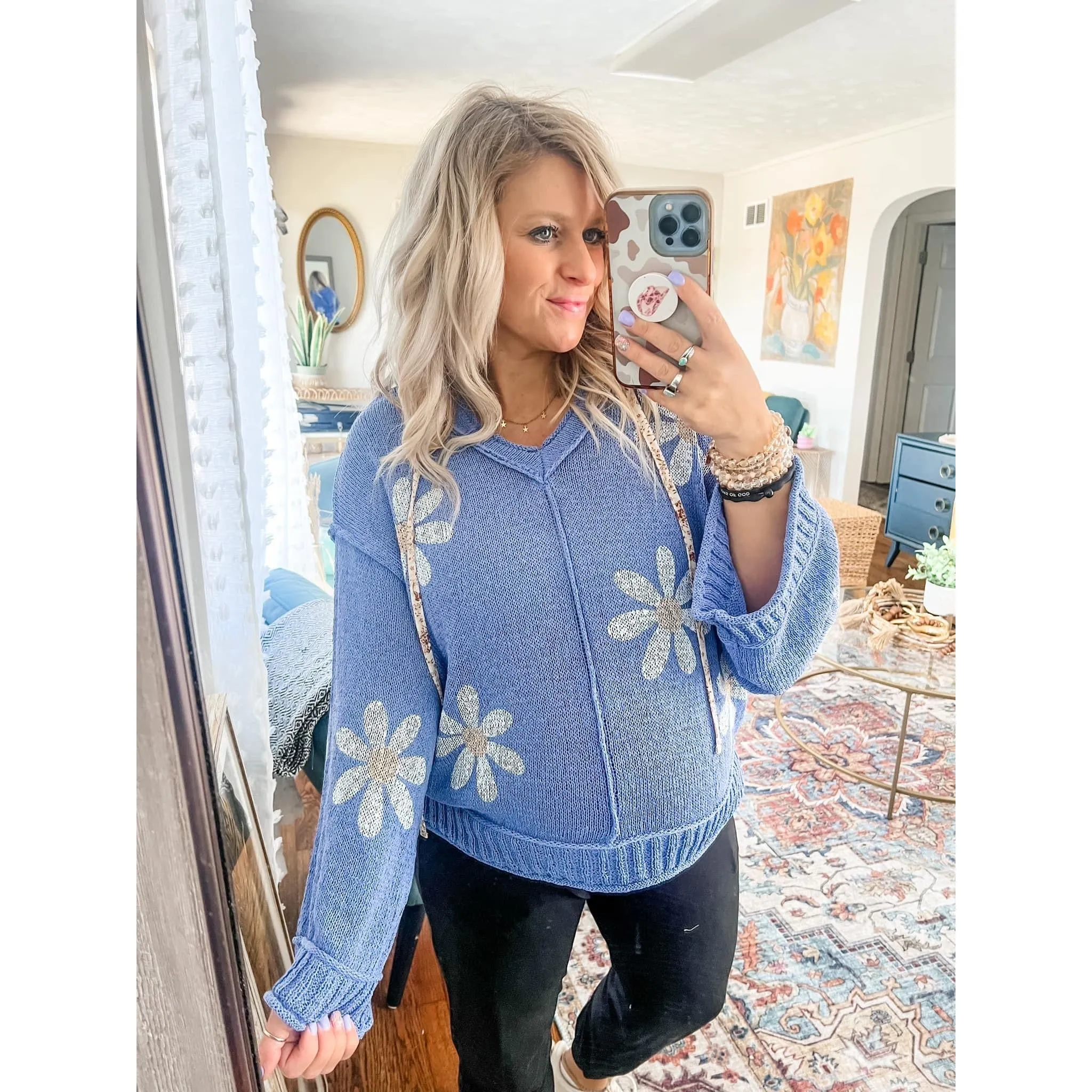 Floral Spring Hoodie