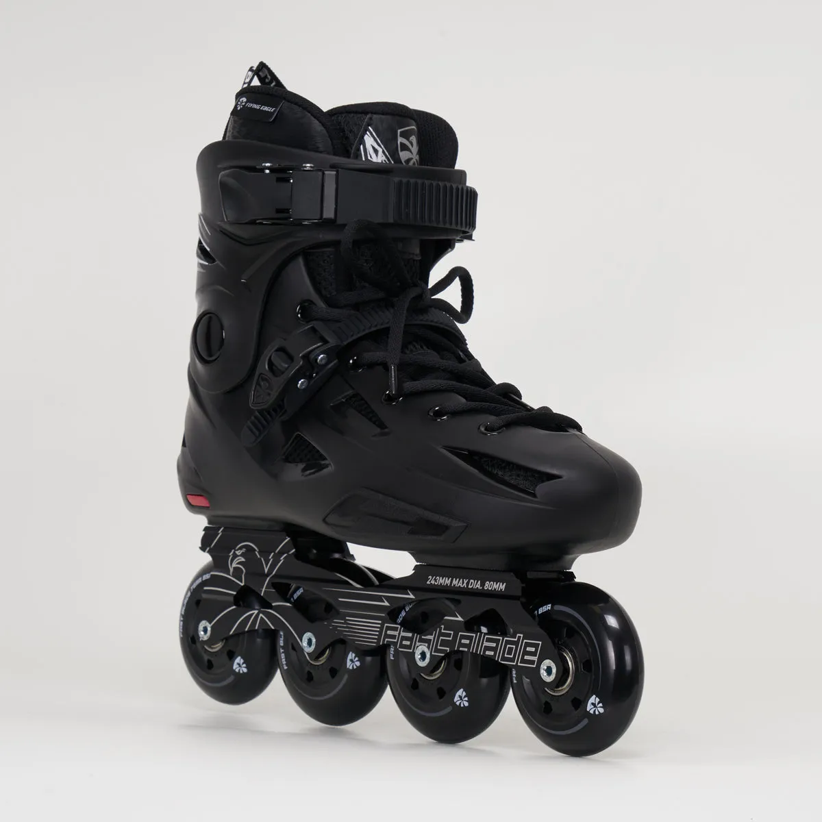 Flying Eagle FBS  Inline Skates - Unisex - Black - Pre Slalom Rocker