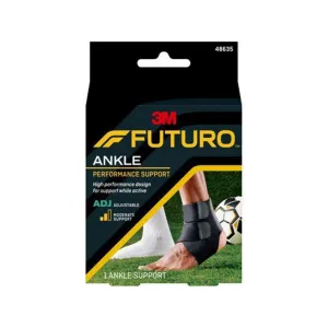 Futuro Sport Moisture Control Ankle Support Adjustable Large