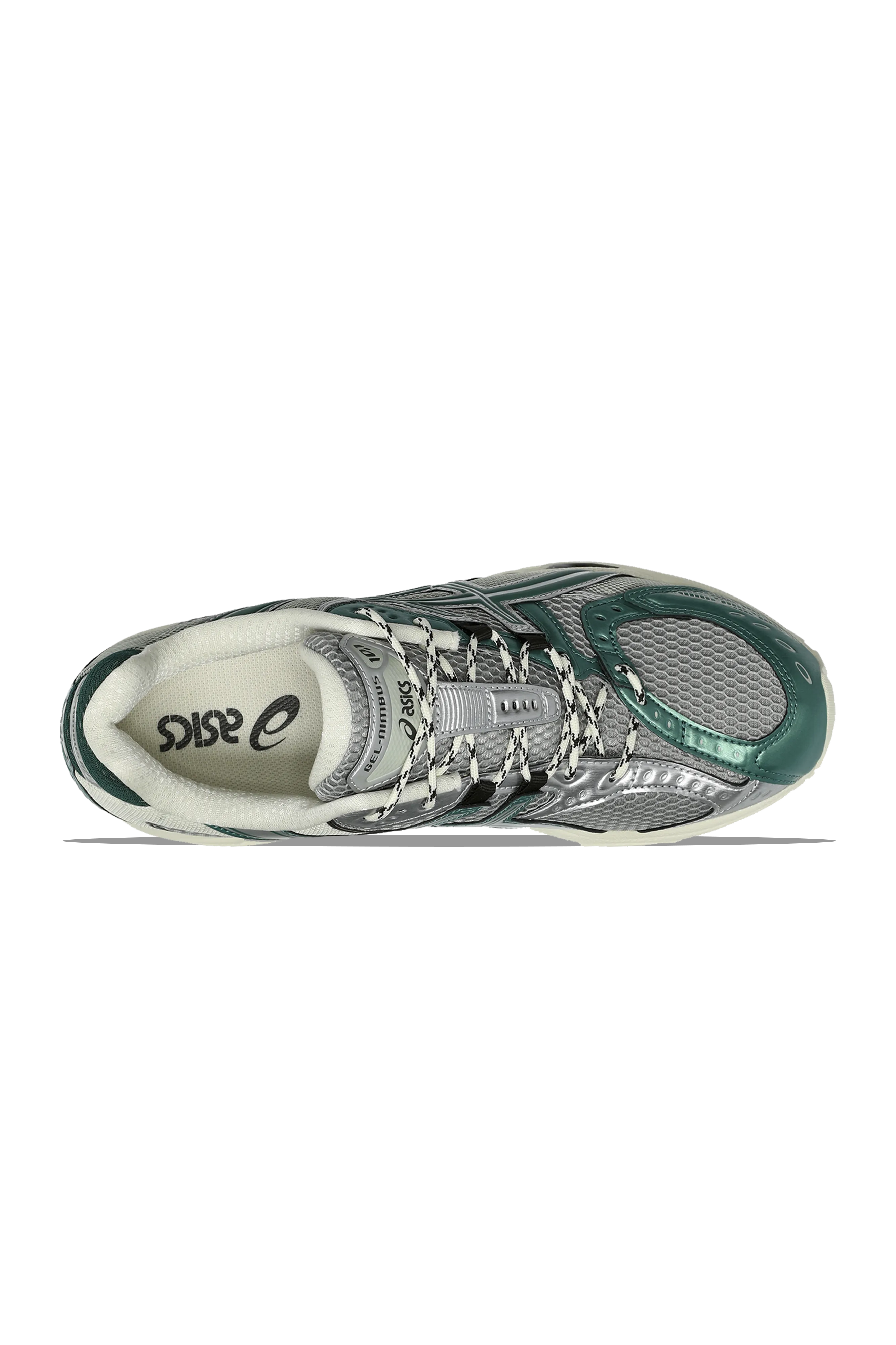 Gel-Nimbus 10.1 "Silver/Green Metallic"