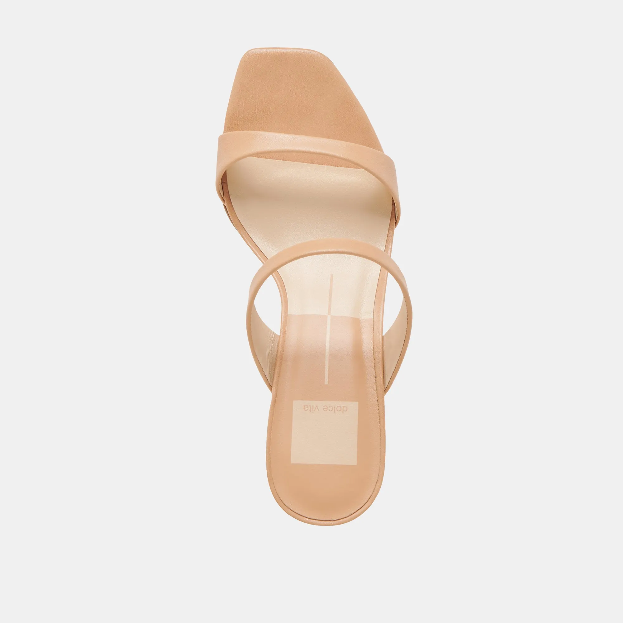 GENORA HEELS CAFE LEATHER