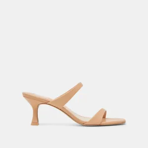 GENORA HEELS CAFE LEATHER