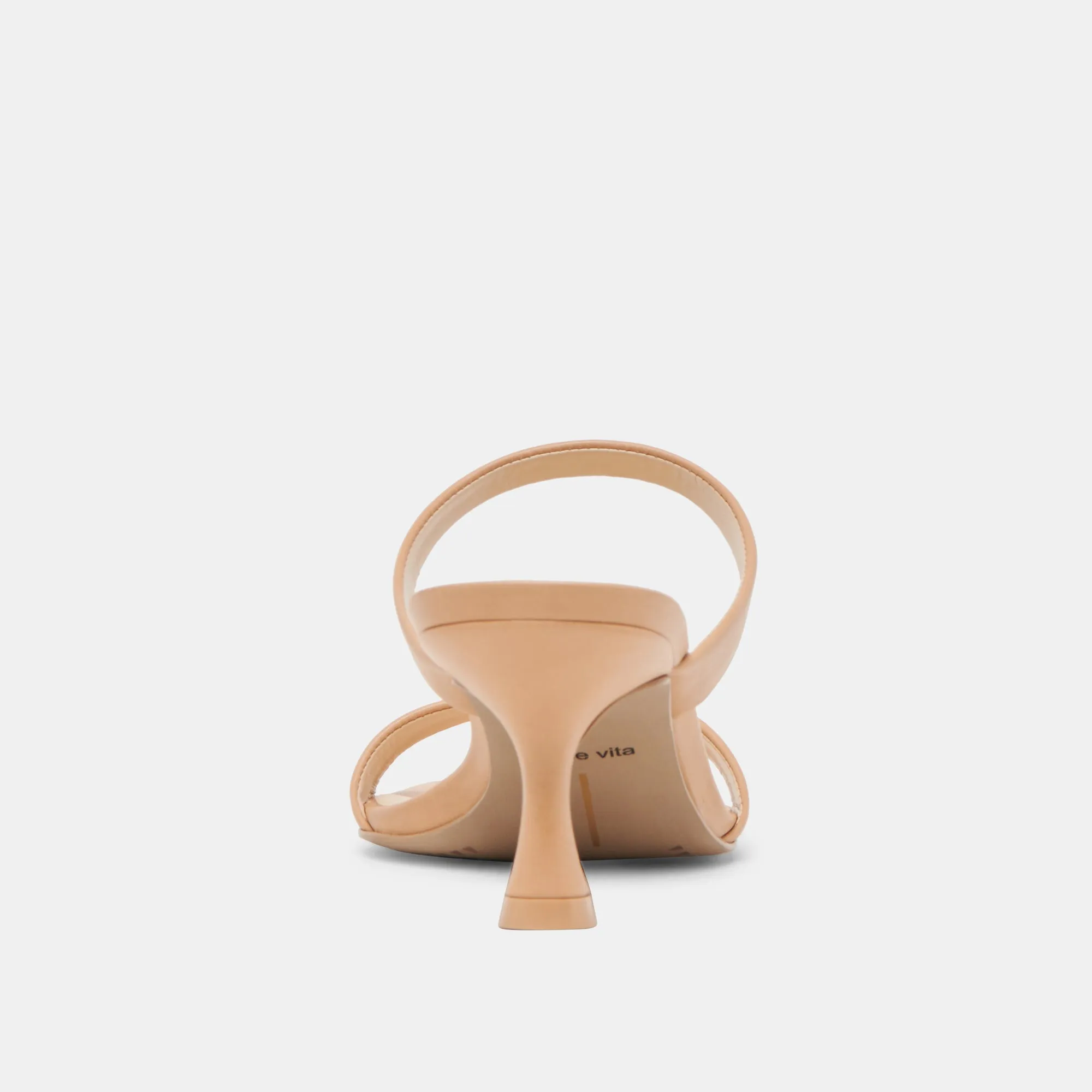 GENORA HEELS CAFE LEATHER