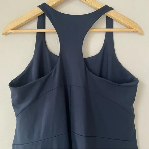 GIRLFRIEND COLLECTIVE Paloma Racerback Workout Dress Navy Blue Midnight XXL