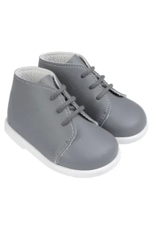 Grey Hard Sole Boots