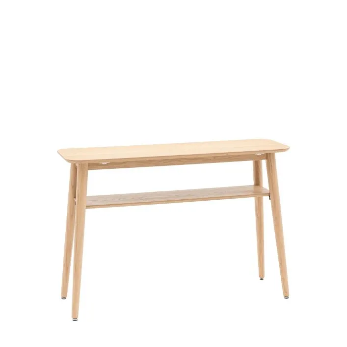 HATFIELD Console Table Natural Oak