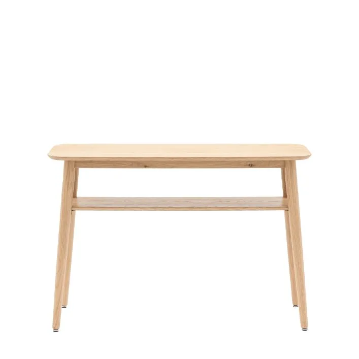 HATFIELD Console Table Natural Oak