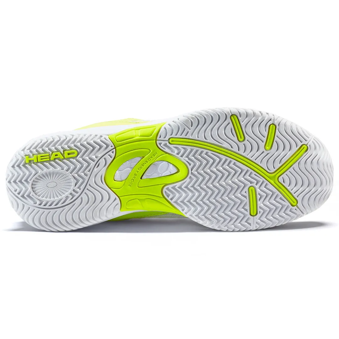 Head Sprint 3.0 Junior Tennis Shoe (White/Yellow)
