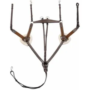 Henri de Rivel Pro 5 Point Elastic Breastplate Martingale With Running Attachment