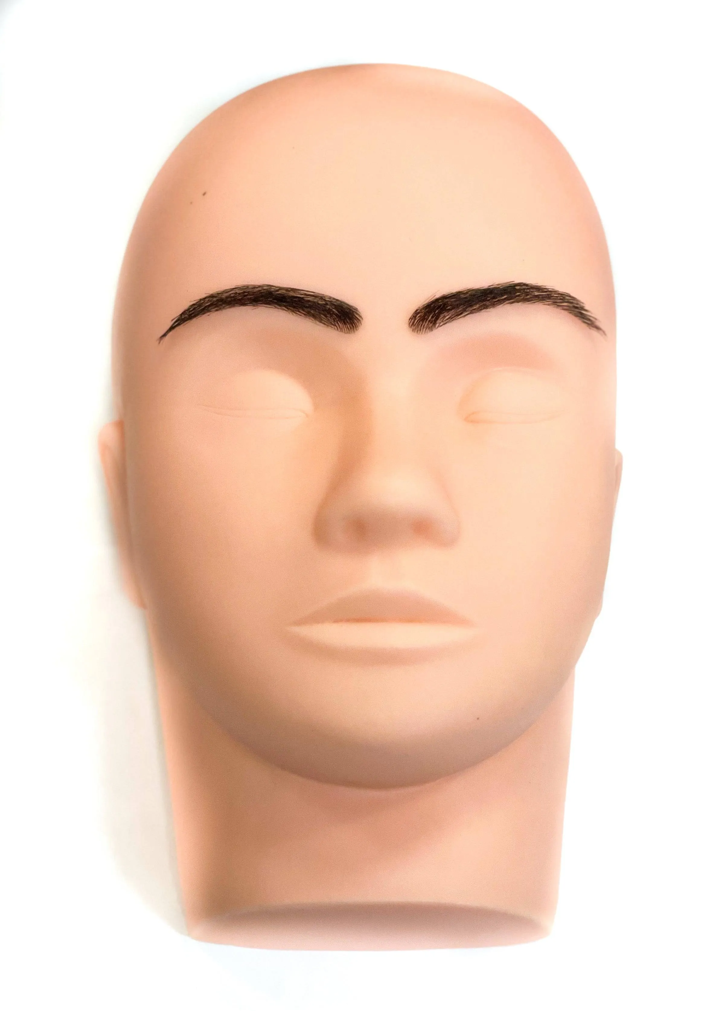 Human Hair Hand Injected PU False Eyebrows