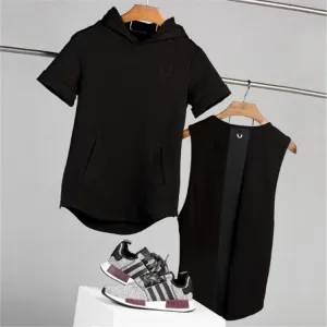 INSTOCK- Men's pure cotton running sports leisure breathable