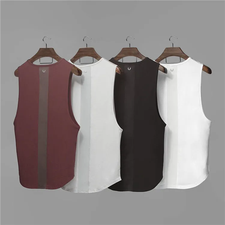 INSTOCK- Men's pure cotton running sports leisure breathable