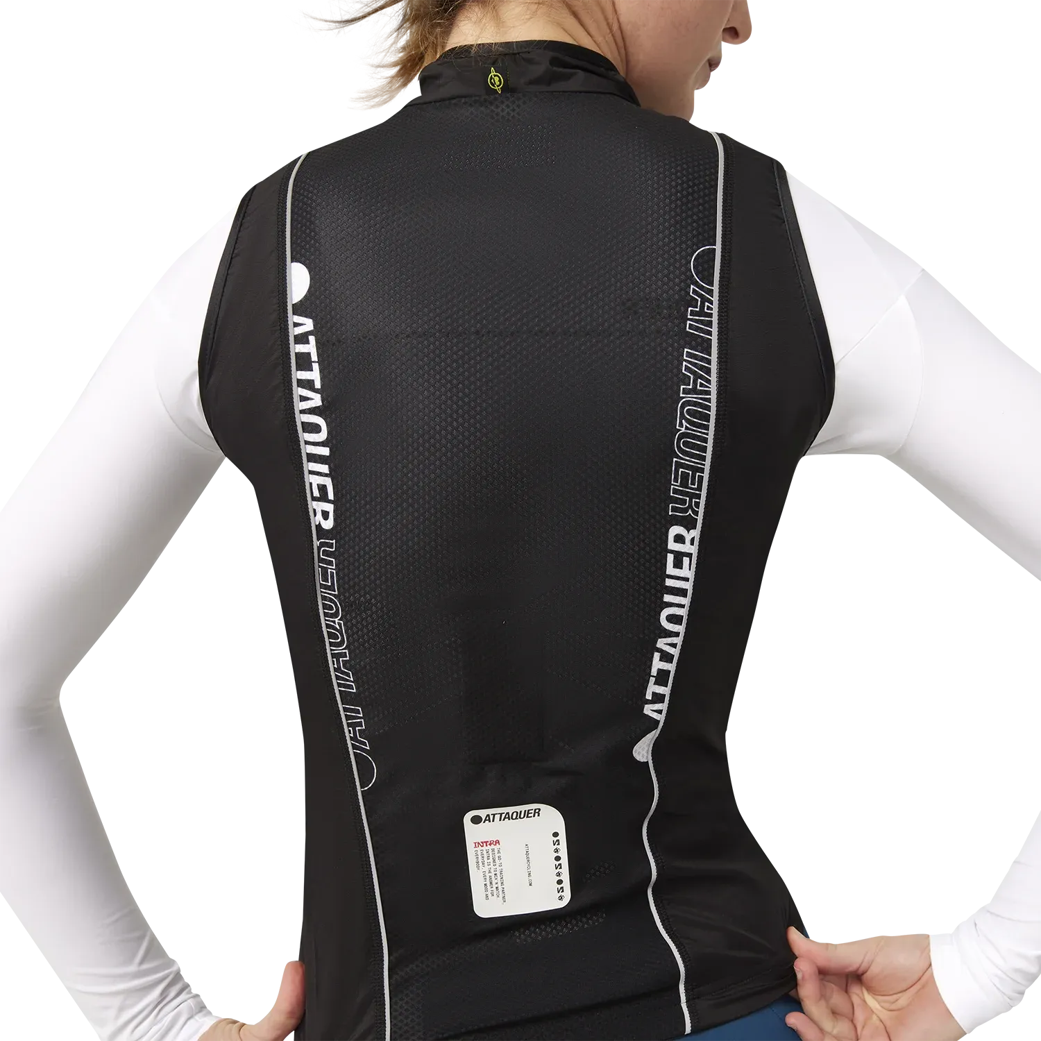 Intra Womens Stow Gilet Black