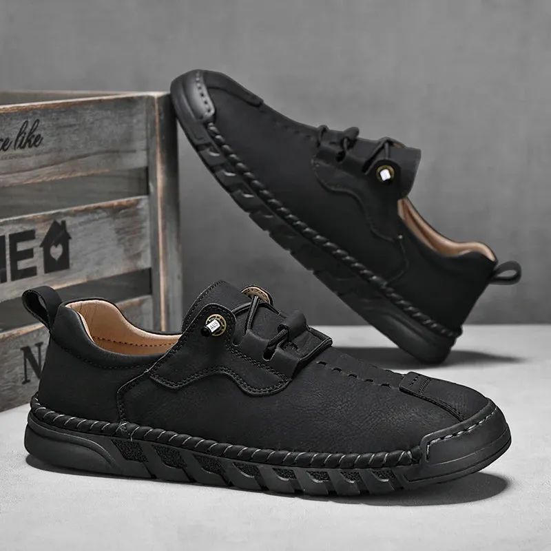 Italian Leather Lace Up Shoes